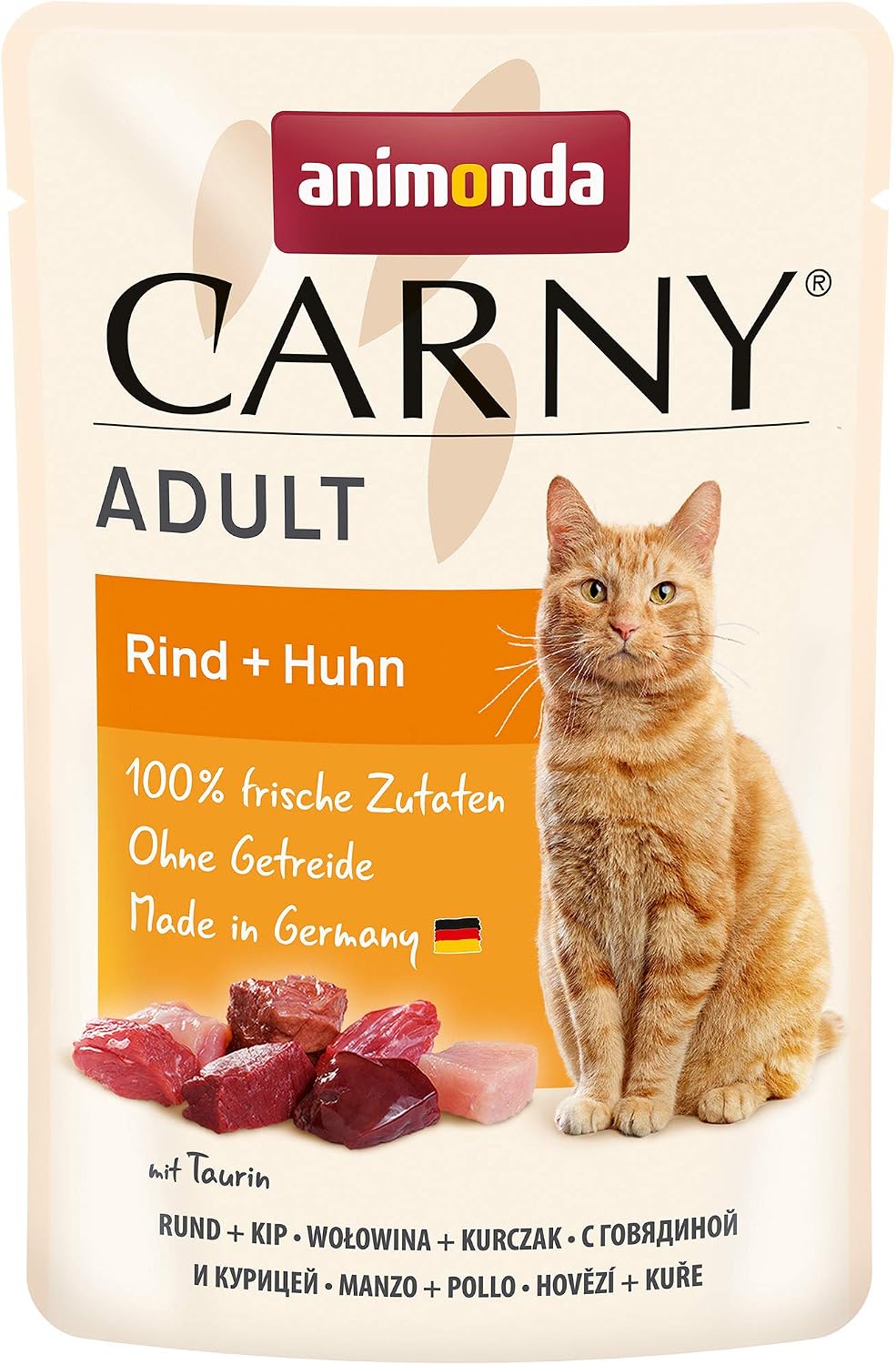 Animonda Carny Gefluegel Mix Katzenfutter nass getreidefrei
