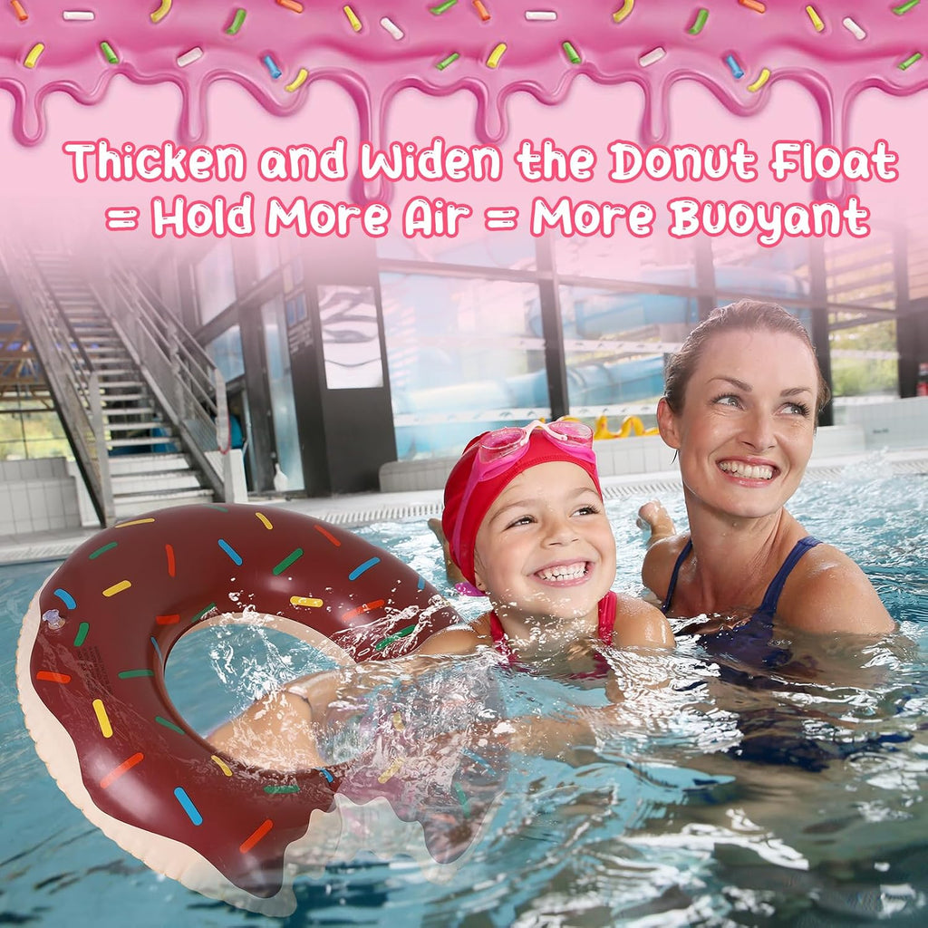 2er Set Kinder Schwimmring 70 cm Aufblasbar Schwimmreifen Pool Strand Wasserspie