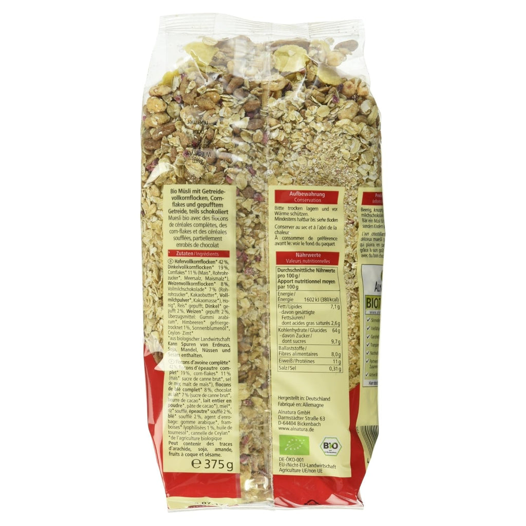 Bio Kinder Muesli Knusper Baer Fruehstuecks-Muesli