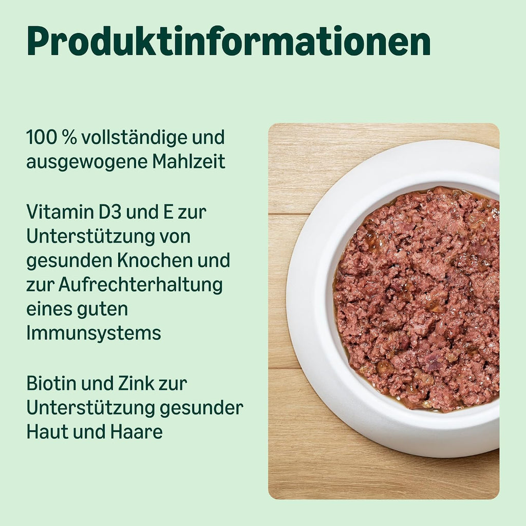 by Amazon Katzenfutter Nassfutter Pastete verschiedene Sorten 32er