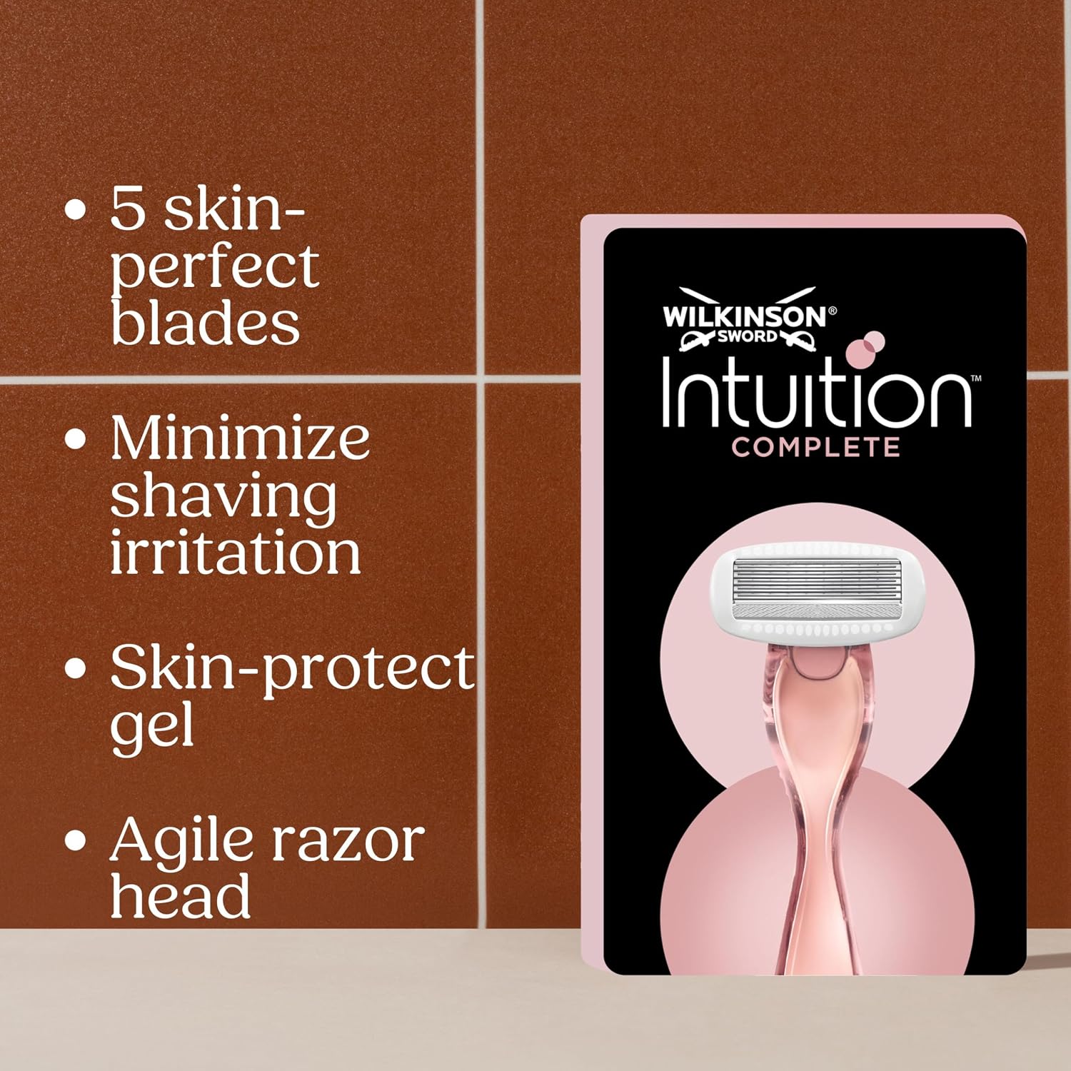 Wilkinson Intuition Complete Ersatzklingen Damen Rasierer 1 Stueck