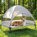 Snagle Paw Hundeliege mit Dach erhoehtes Design wasserdicht fuer grosse Hunde