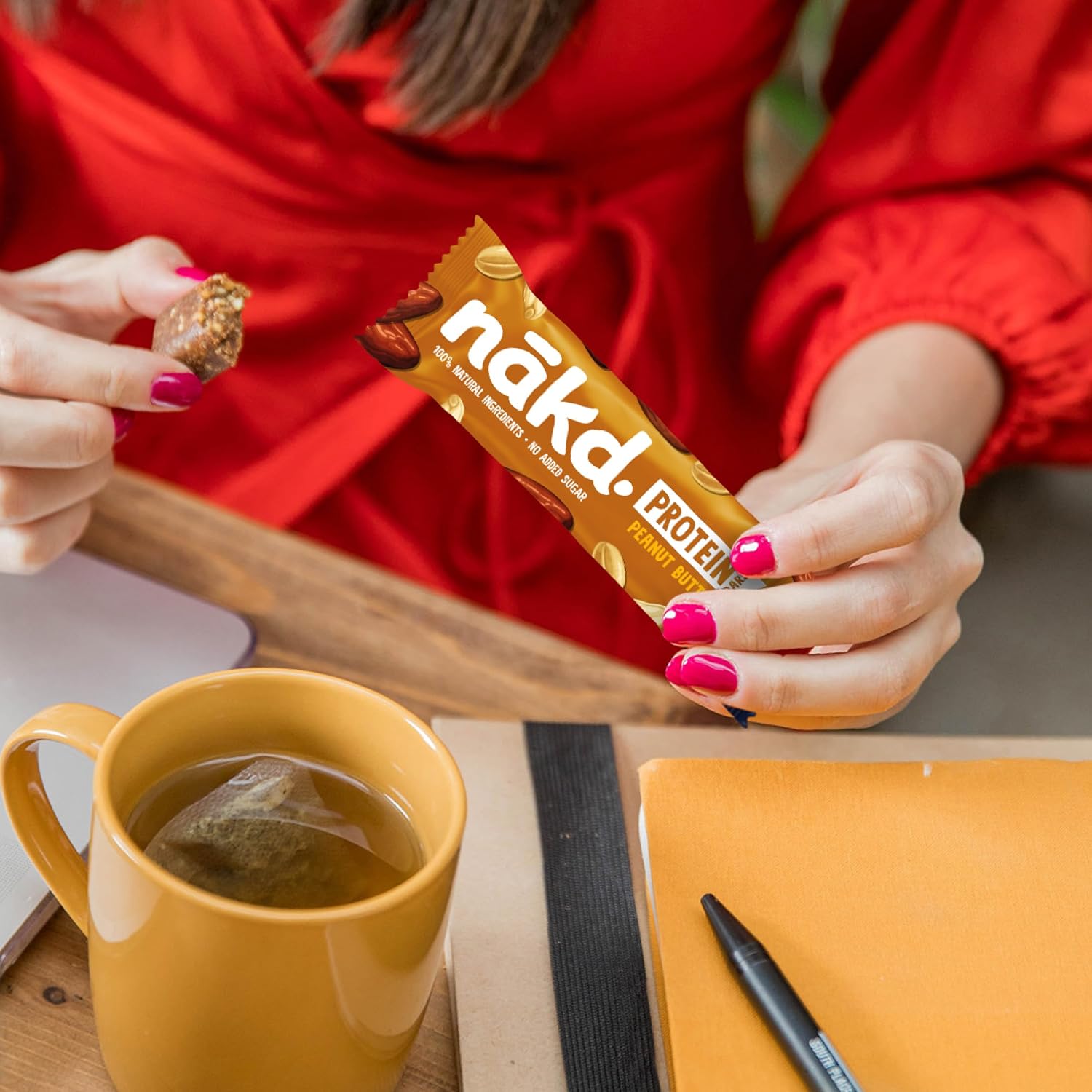 Nākd Protein Riegel Erdnussbutter vegan 16 x verschiedene Sorten