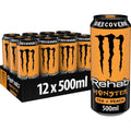 Monster Energy Rehab Peach 12 x 500 ml koffeinhaltiger Energy-Eistee Pfirsich