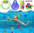 Pool Spielzeug Kinder Tauchspielzeug Tauchringe Set Wasserspielzeug 5-12 Jahre