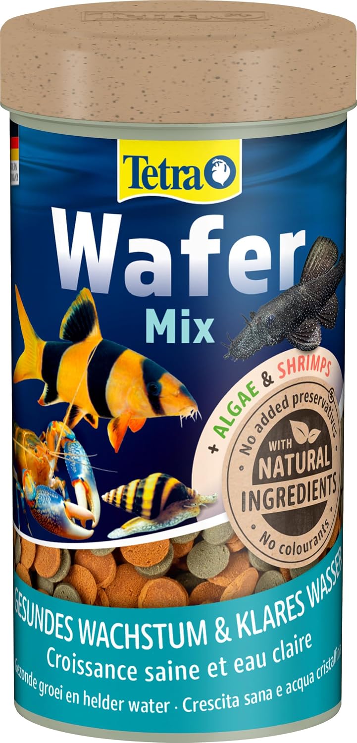 Tetra Wafer Mix Fischfutter fuer Bodenfische, Welse und Krebse