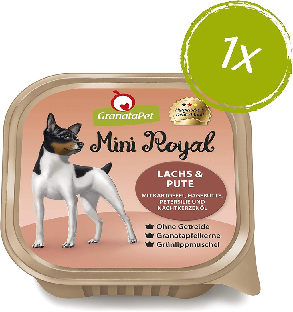 GranataPet Mini Royal Nassfutter Hund Multipack 6x150 g ohne Getreide -1,65k