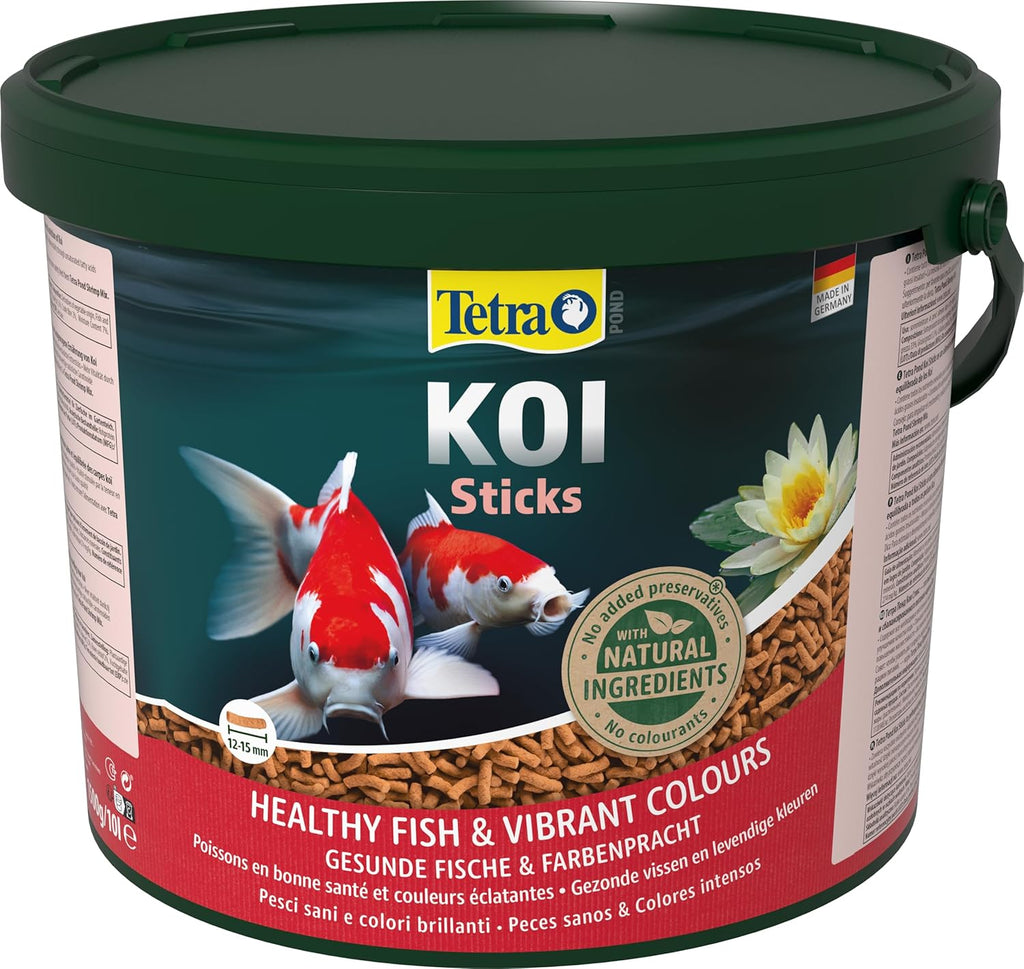 Tetra Pond Koi Sticks Koifutter fuer Farbintensitaet und Wachstum
