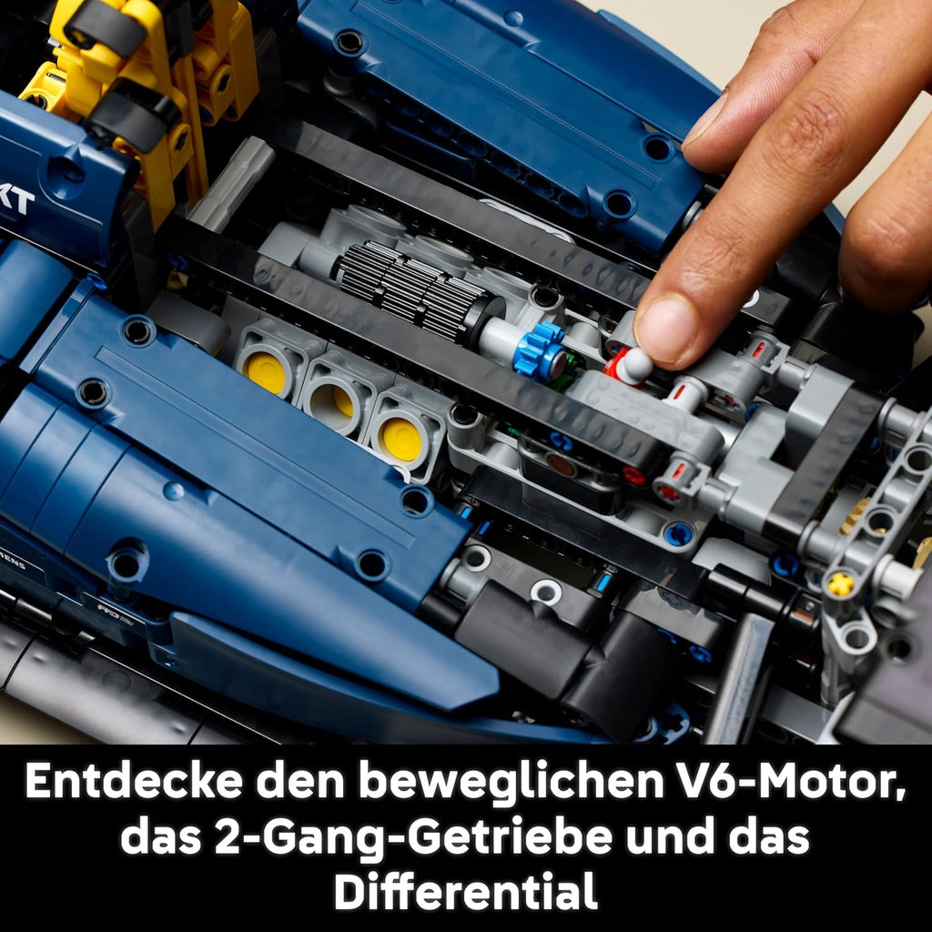 LEGO Technic Ferrari SF-24 Formel 1 Rennwagen Modellbau fuer Erwachsene