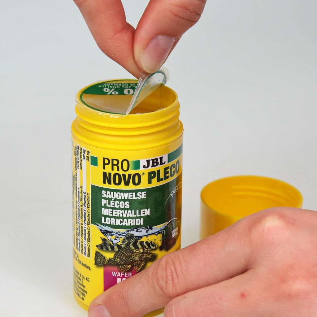 JBL ProNovo Pleco WAFER Futterwafer fuer Saugwelse 1-20 cm Groesse M 100 ml