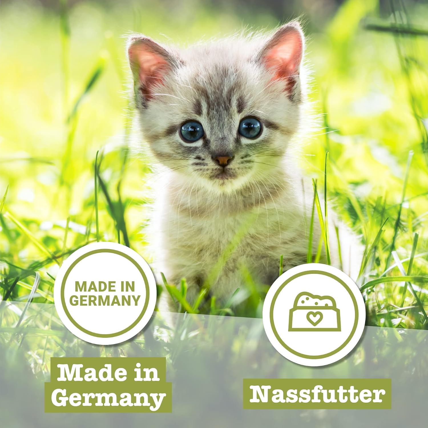 catz finefood Kitten Nassfutter 6x200g Multipack ohne Getreide Zucker
