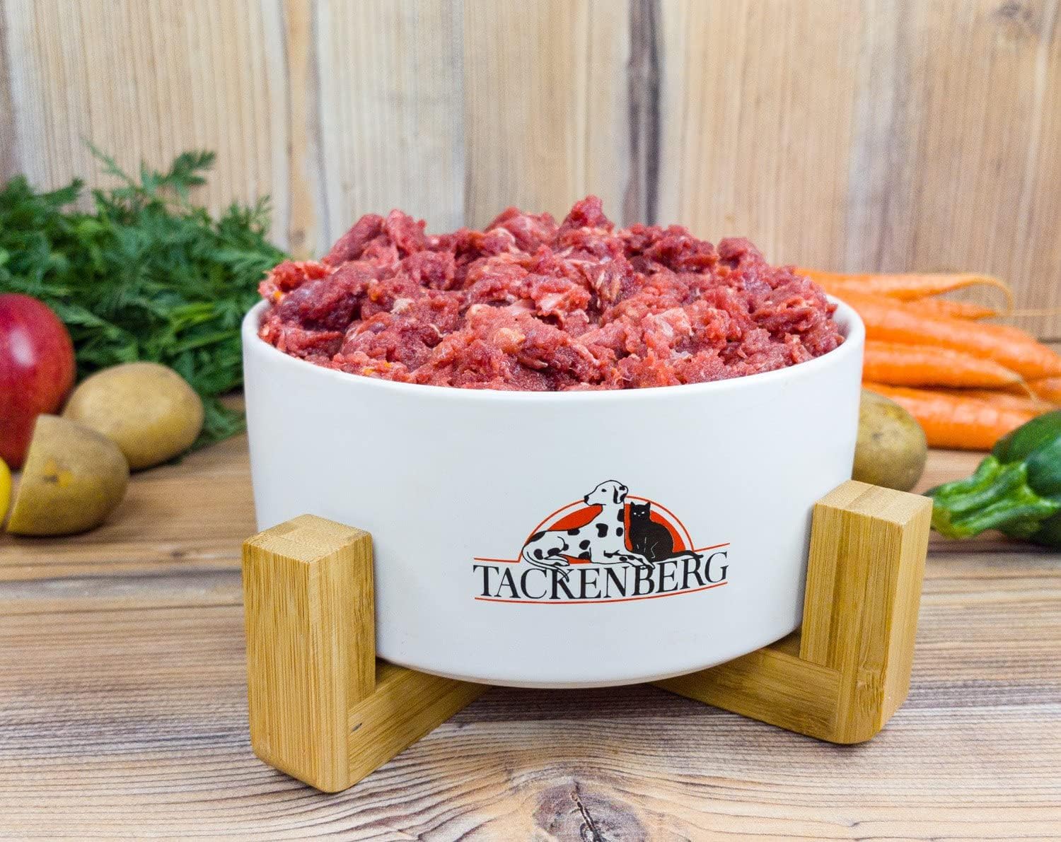 TACKENBERG BARF Menue Rind mit Gemuese 14 x verschiedene Sorten