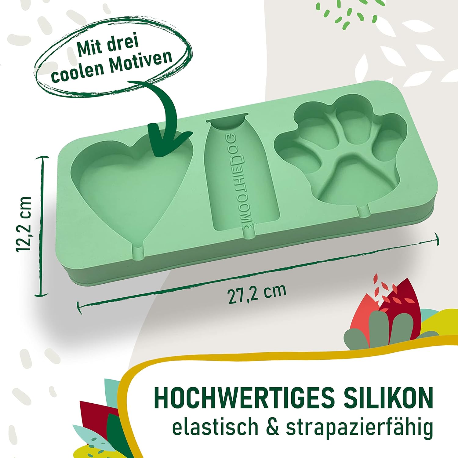 SmoothieDog 6er Mix Probierset 6x250 ml Lamm Rind Huhn fuer Hunde