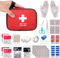 HONYAO Erste Hilfe Set 90-teilig Reiseapotheke Notfalltasche fuer Auto Camping