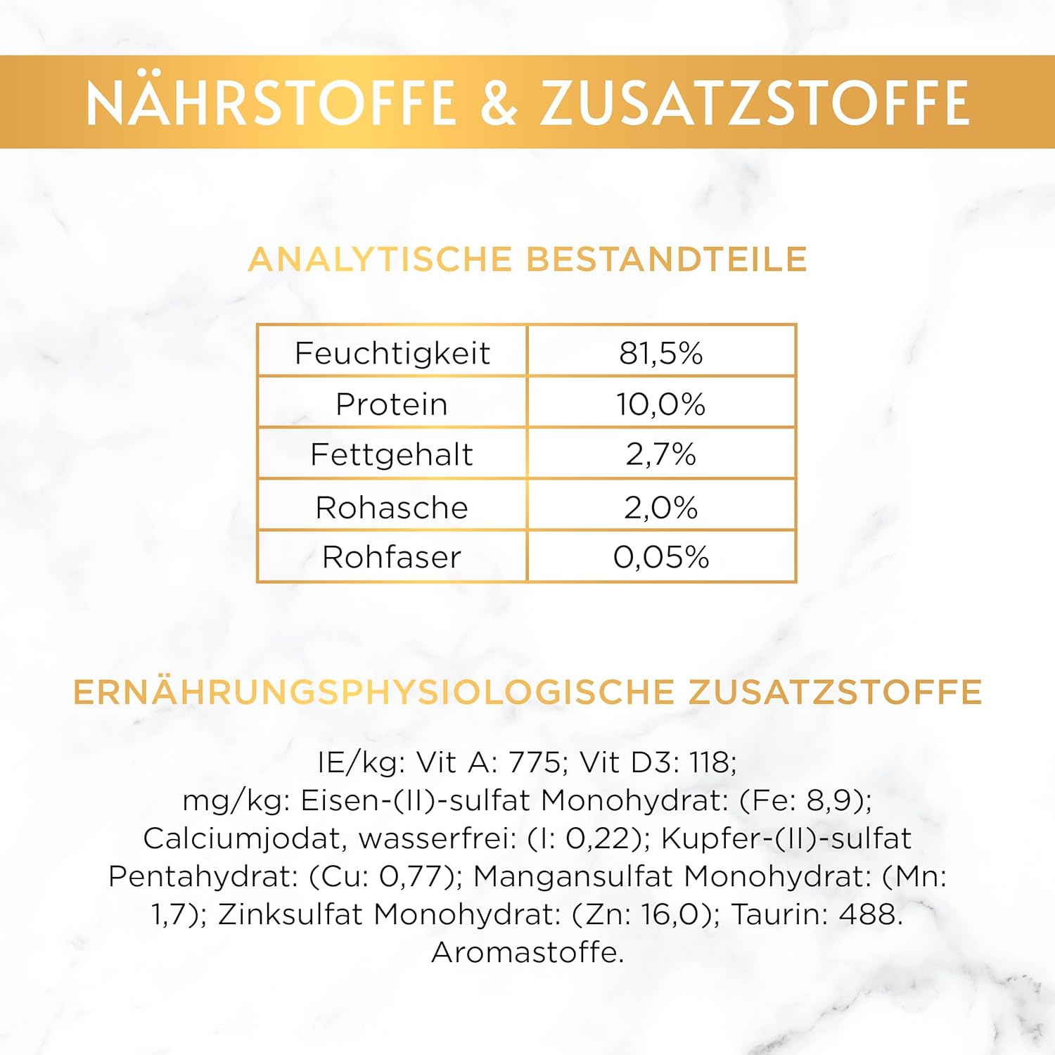 Gourmet Gold Délicatesse Katzenfutter Nass Rind & Huhn 12 x 85 g