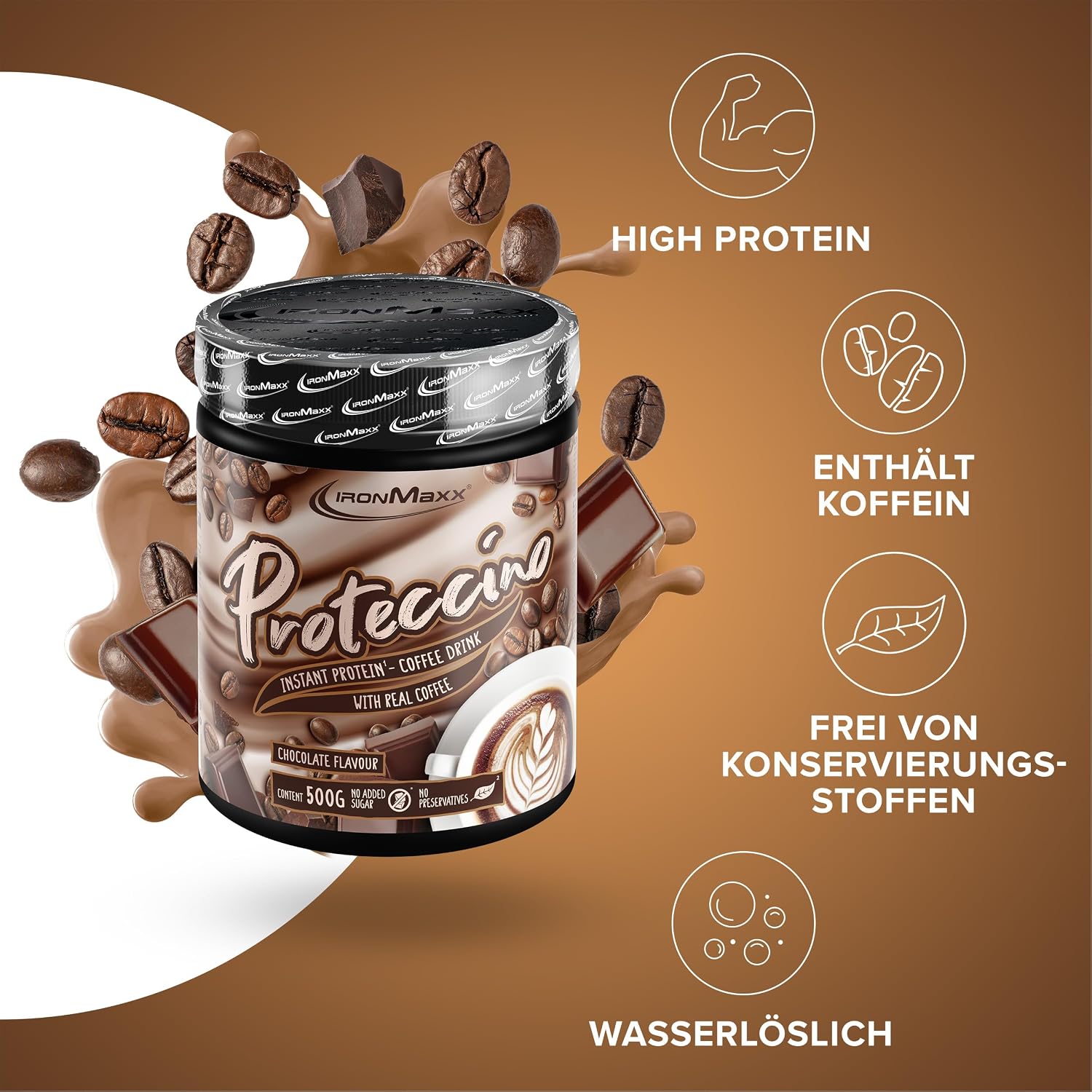 IronMaxx Iced Matcha Latte Pulver Drink verschiedene Sorten