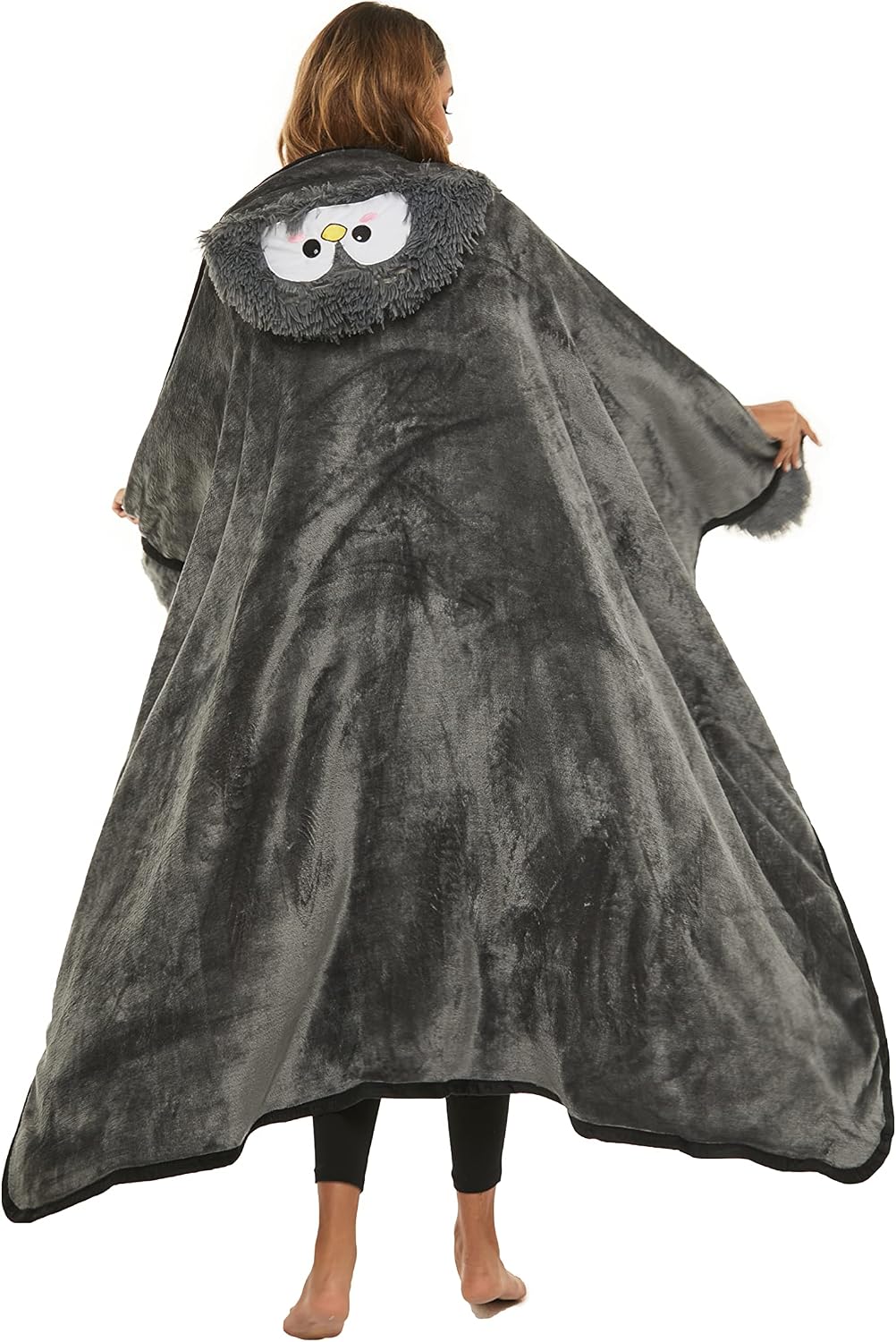 Faultier Kuscheldecke fuer Damen, flauschige Geschenkdecke, Geburtstag