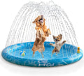 All for Paws Hundespielmatte mit Sprinkler 130cm-150cm Kuehlende Wassermatte