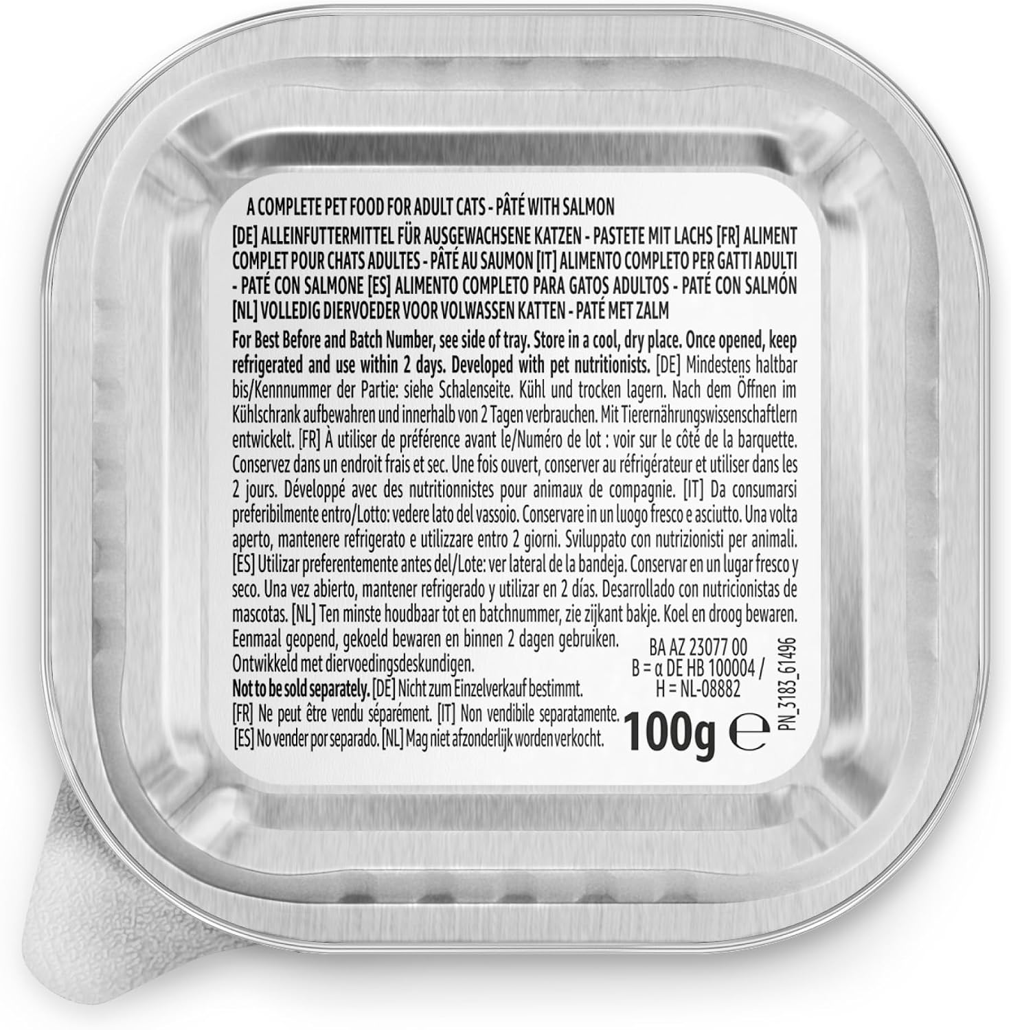 by Amazon Katzenfutter Nassfutter Pastete verschiedene Sorten 32er