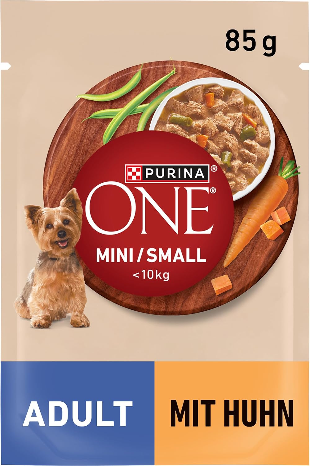 Purina ONE Mini/Small Adult Trockenfutter Rind & Reis 8 x verschiedene Sort