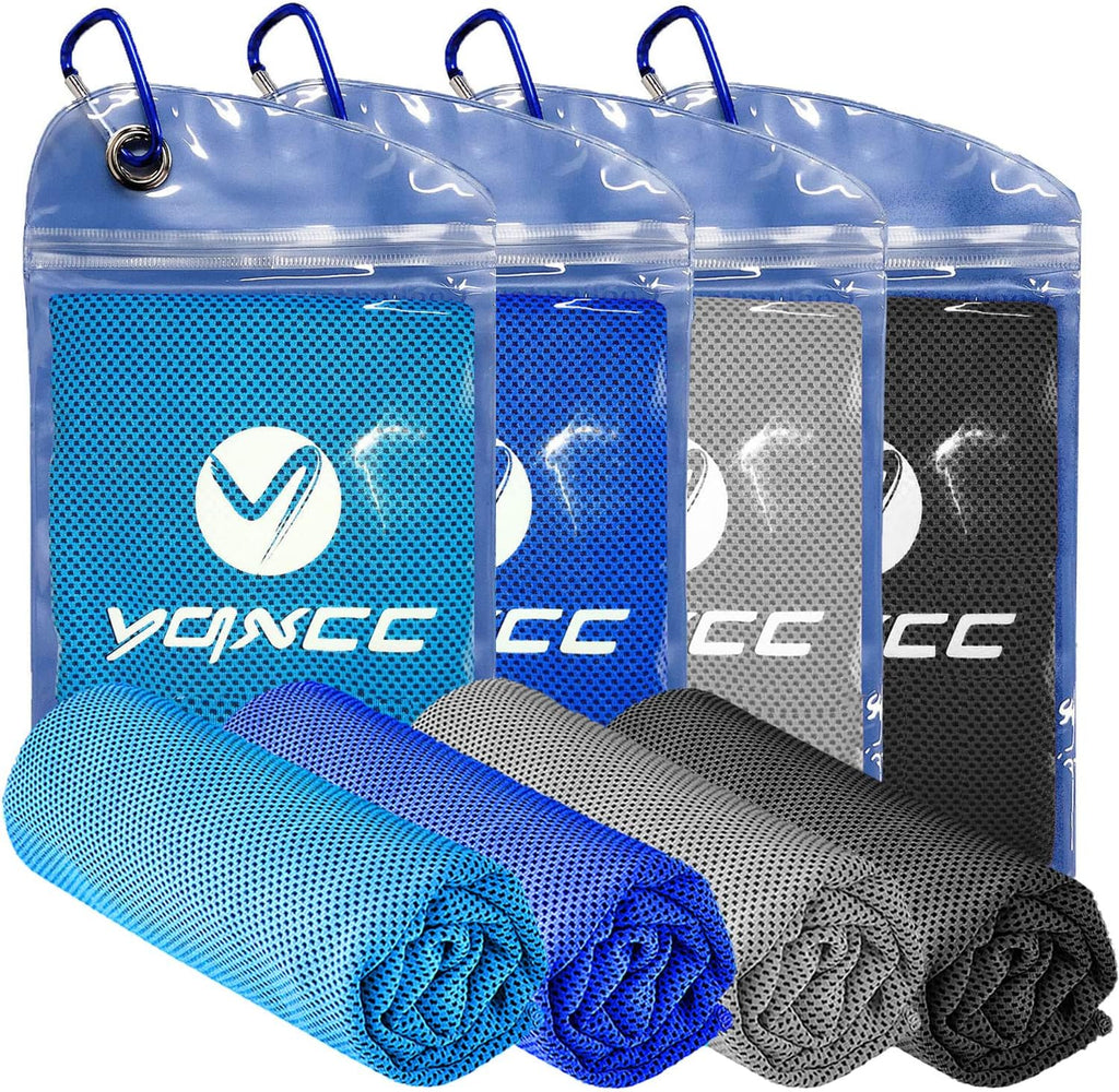 YQXCC Kuehlendes Handtuch 2er Set 120×30 cm Mikrofaser fuer Sport Reisen