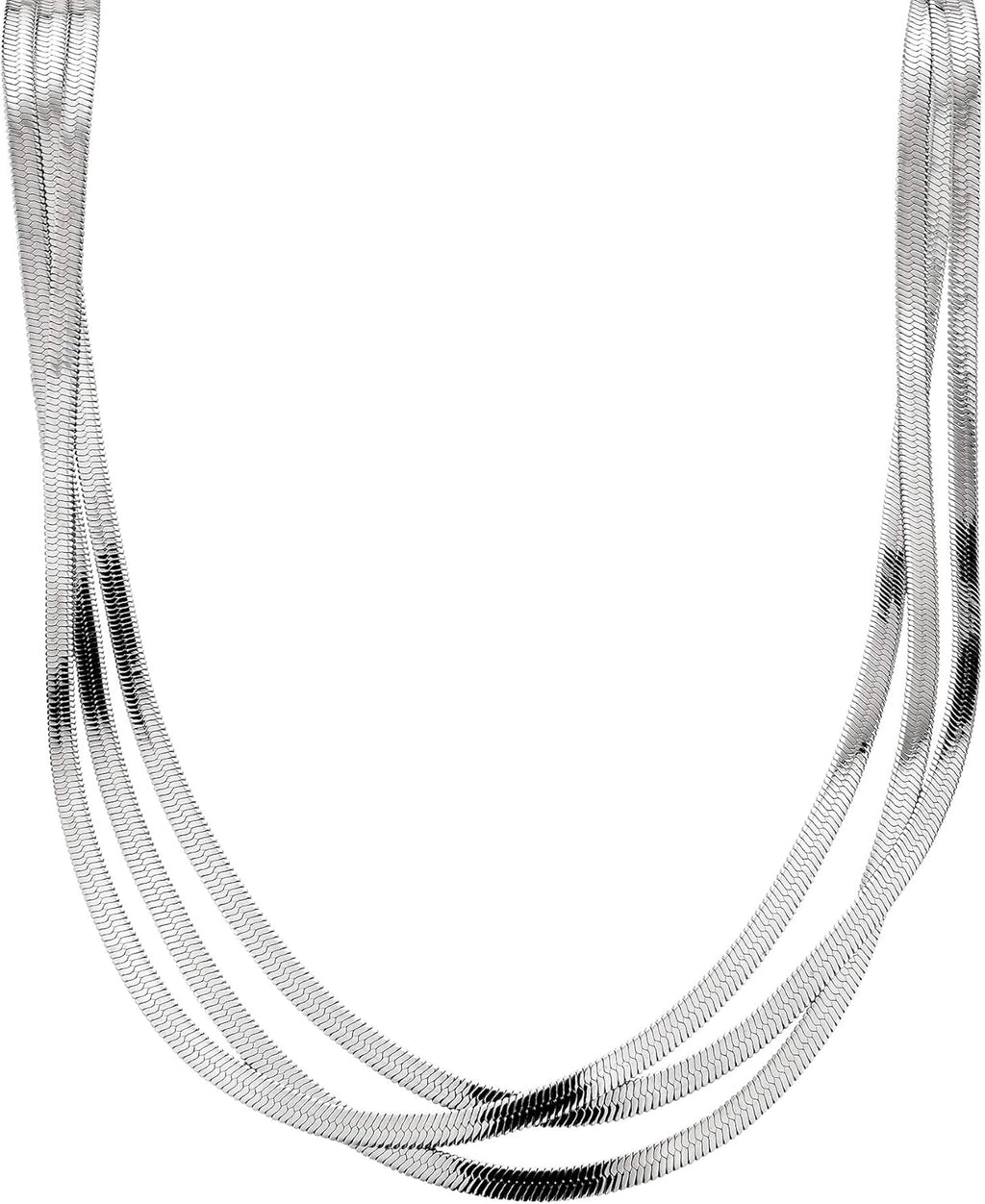 Liebeskind Berlin Sleekchain Damen Halskette Edelstahl schlicht