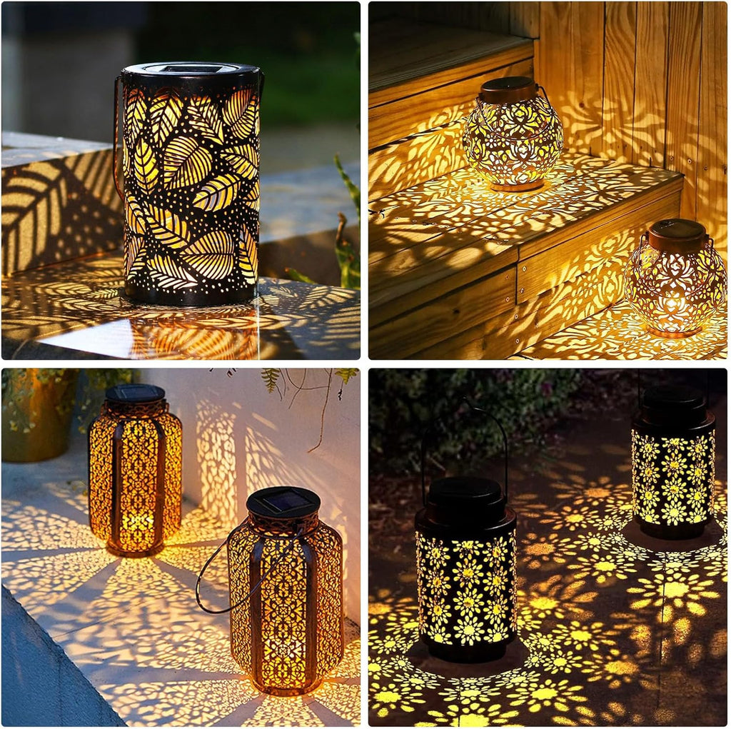 Solarleuchte Ersatzdeckel 7cm-8cm mit LED Solarpanel wasserdicht, 6 Stueck