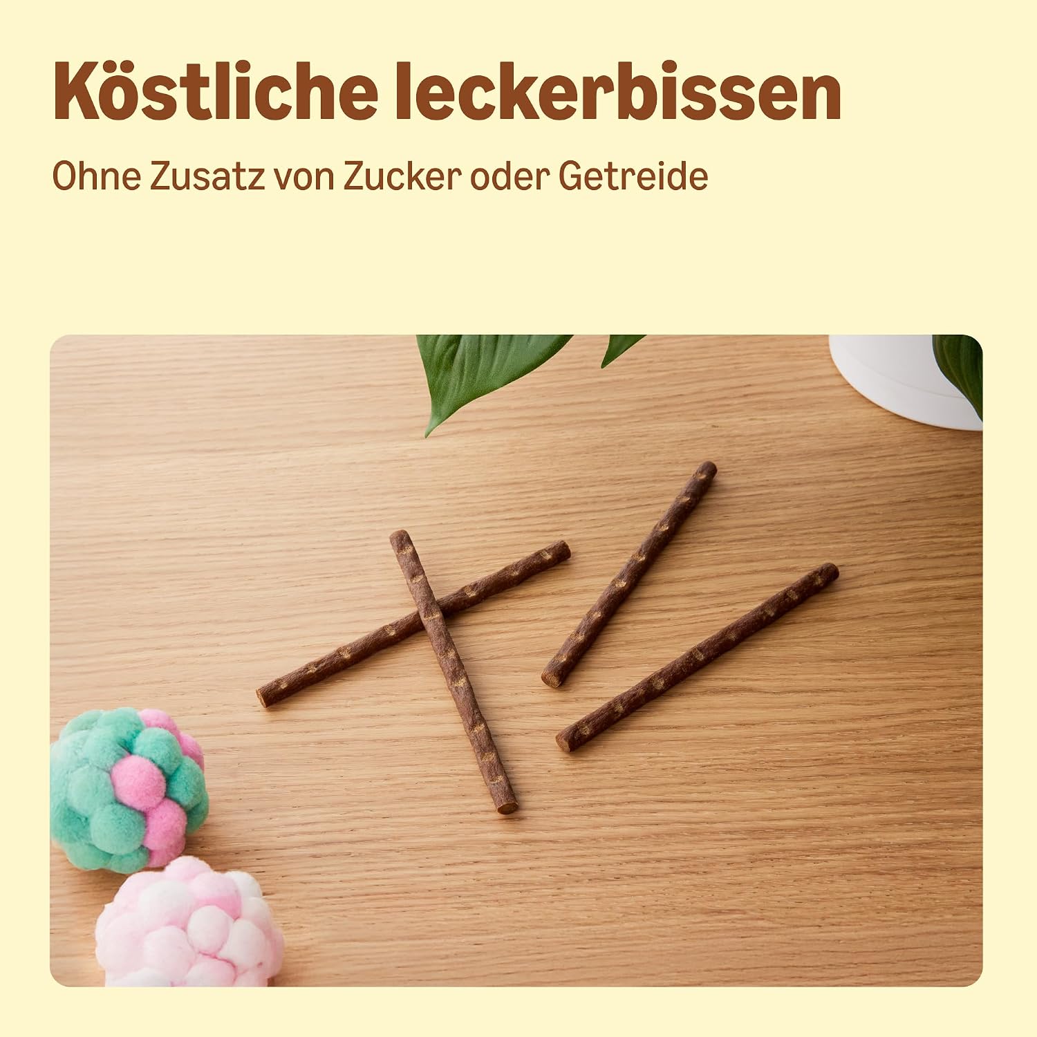 by Amazon Katzensnack Sticks mit Huhn und Leber verschiedene Sorten