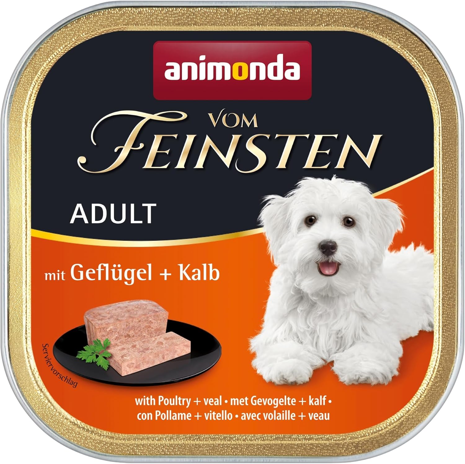 Animonda Vom Feinsten Adult Hundenassfutter 22 x verschiedene Sorten