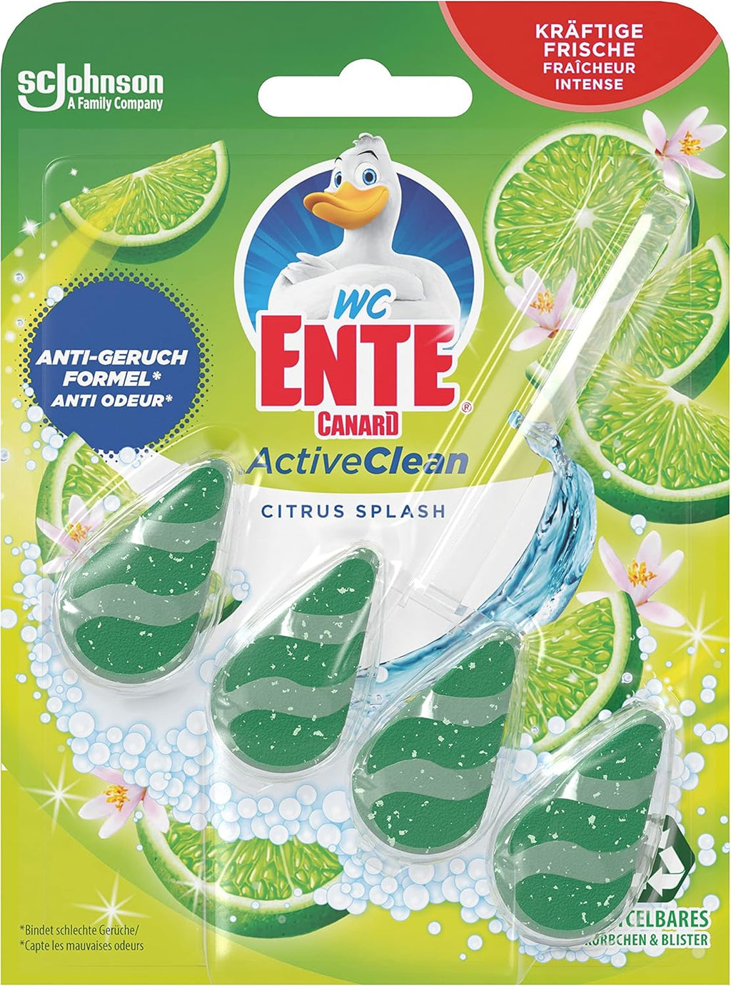 WC Ente Active Clean Duftspueler Einhaenger Citrus Splash