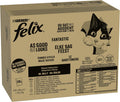 Felix So gut wie es aussieht Doppelt Lecker Katzenfutter nass in Gelee, Sorten-M