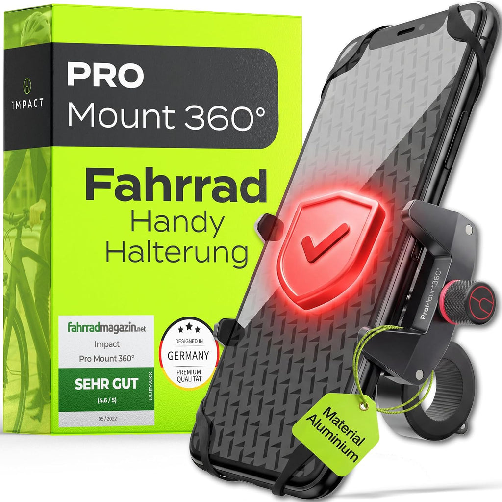 Universal Fahrrad Lenkerhalterung 360° Smartphone Halterung