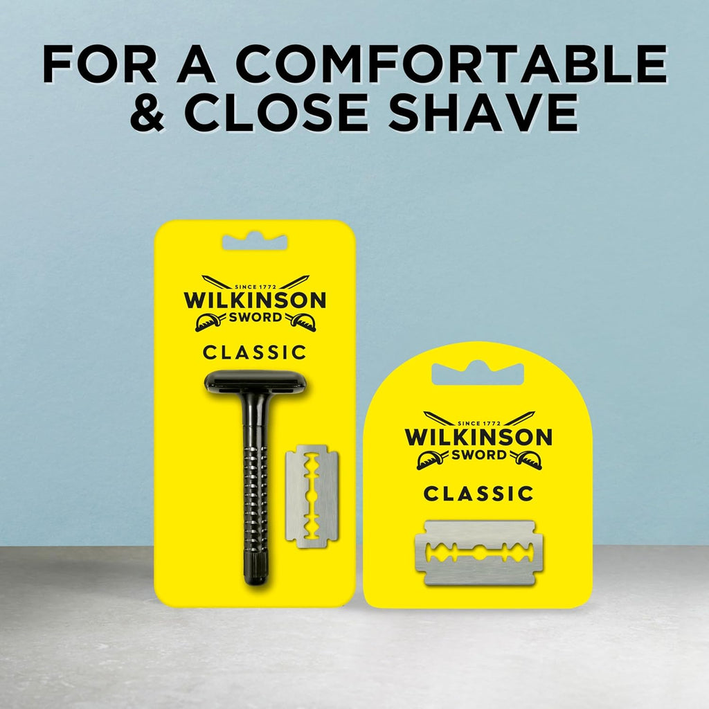 Wilkinson Sword Classic Rasierklingen fuer Herren 10 Stueck