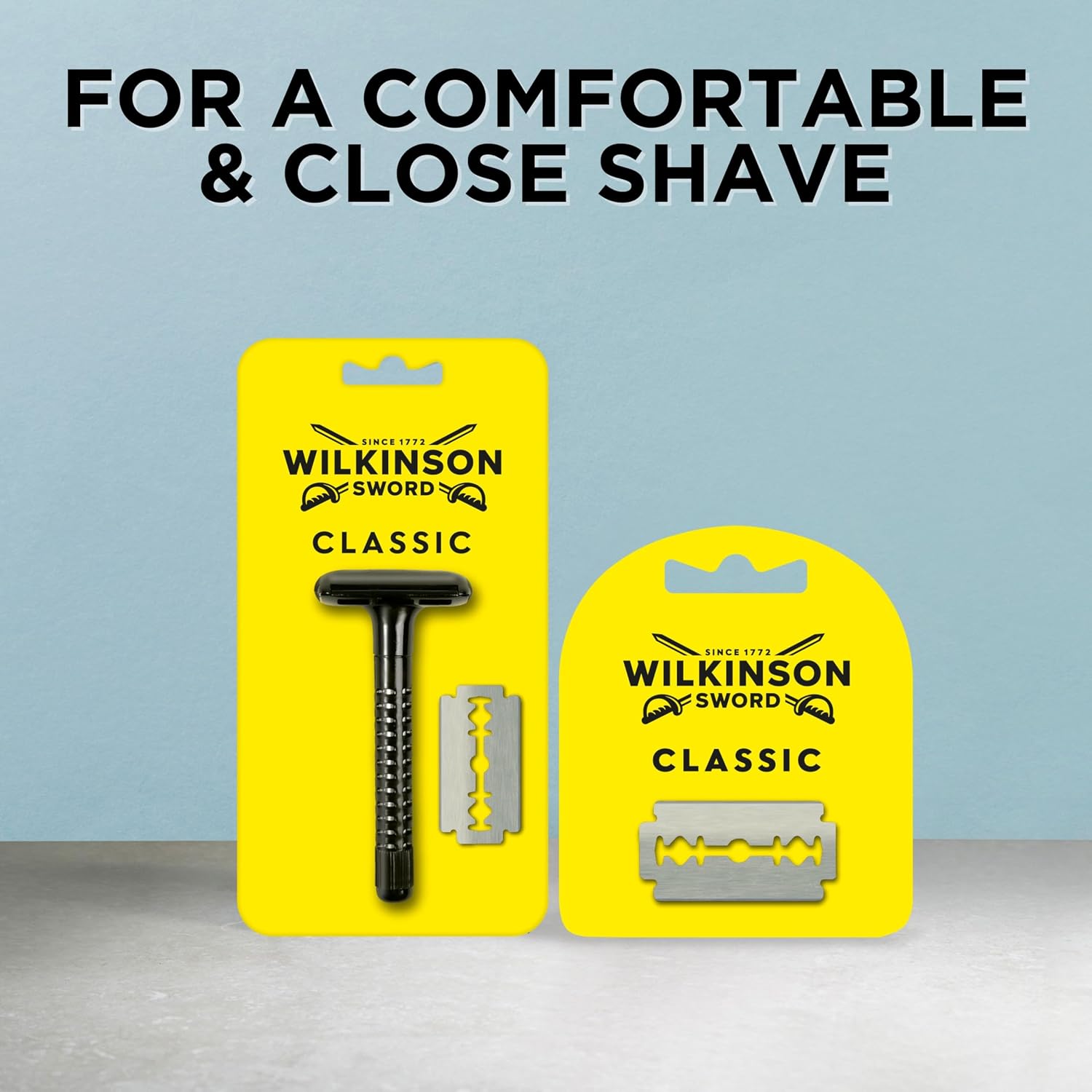 Wilkinson Sword Classic Rasierklingen fuer Herren 10 Stueck