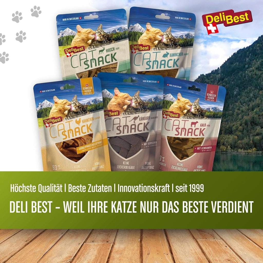 Katzen Snack Kaenguru getreidefrei mit Kurkuma Verdauungsfoerdernd