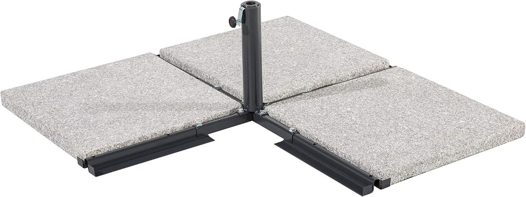 Schneider Plattenstaender Standard 837-15 anthrazit Stahl fuer Wegeplatten