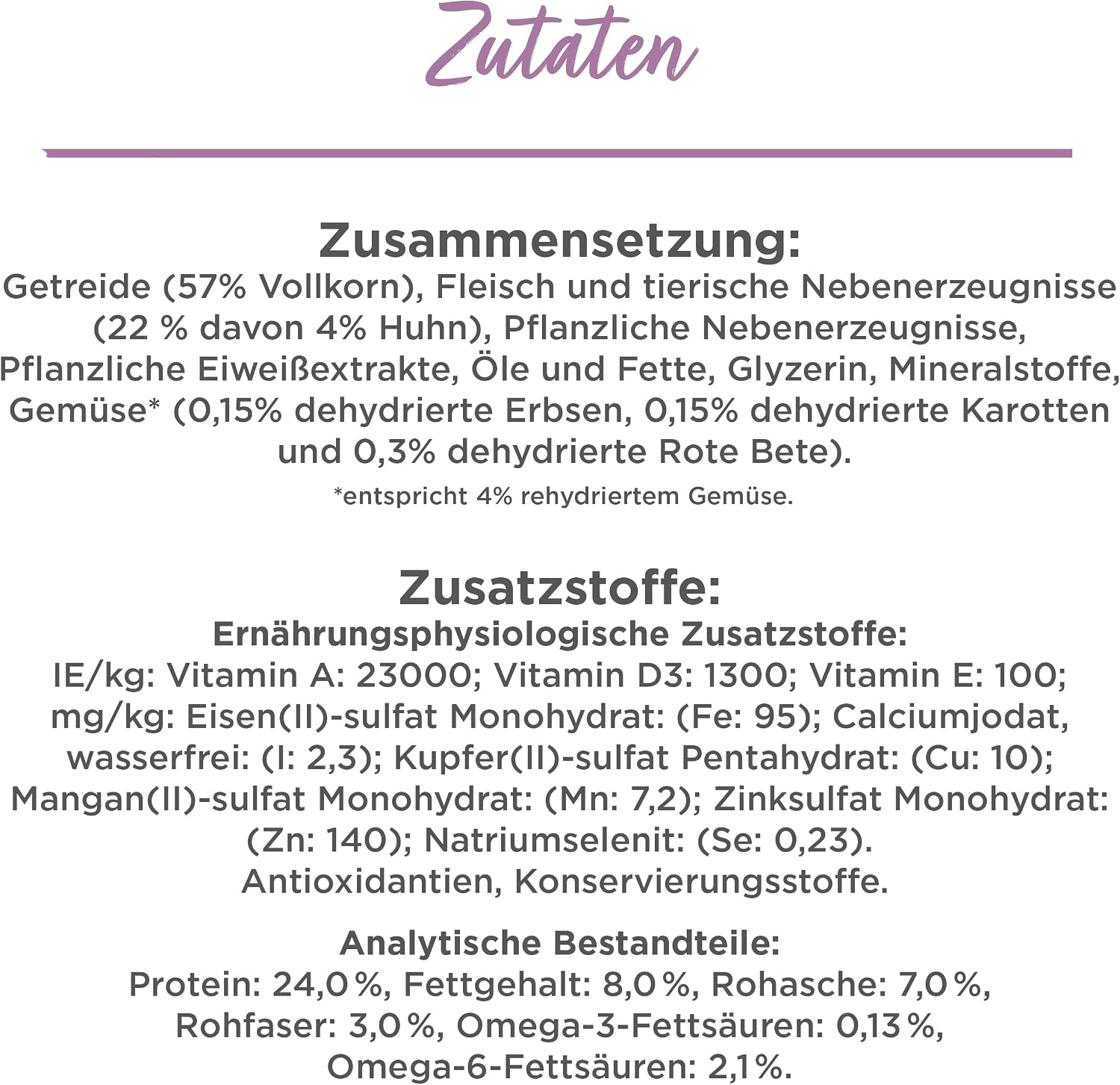 Beneful Glückliche Jahre Senior 7+ Trockenfutter Huhn & Gartengemüse