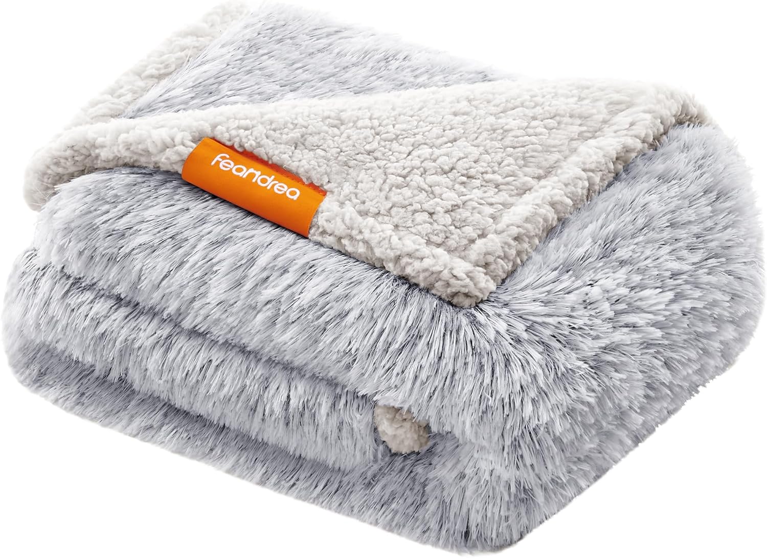 Feandrea Hundedecke Sherpa beidseitig wasserdicht S 73x63 cm Ombré 63cm-203cm
