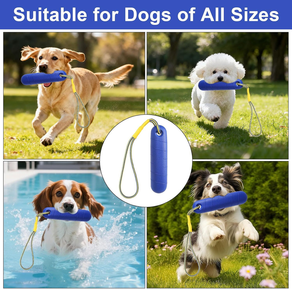 DUTIFUL Hundespielzeug Schwimmspielzeug mit Nylonseil fuer mittelgrosse und grosse
