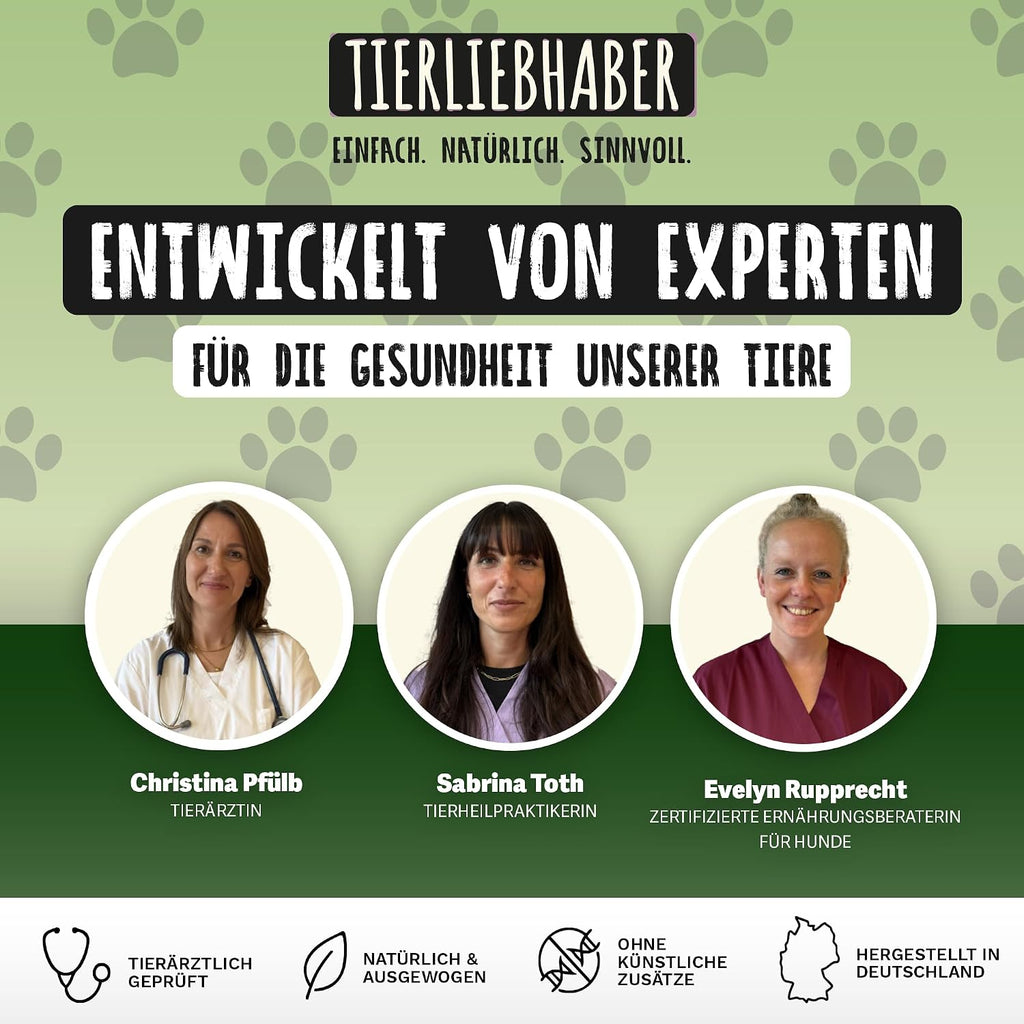 TIERLIEBHABER Hunde Nassfutter Ente mit Gemuese 91% Fleischanteil