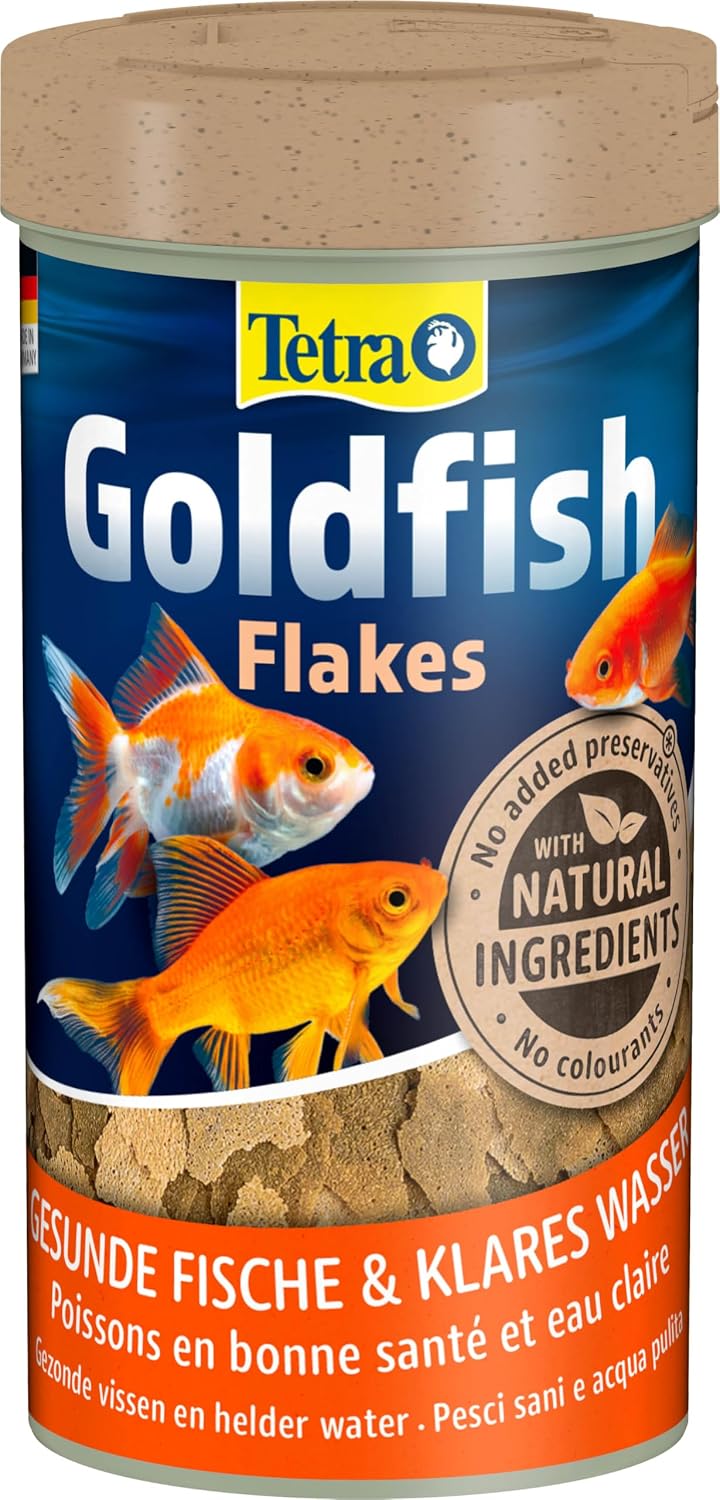 Tetra Goldfish Flockenfutter fuer Goldfische Kaltwasserfische