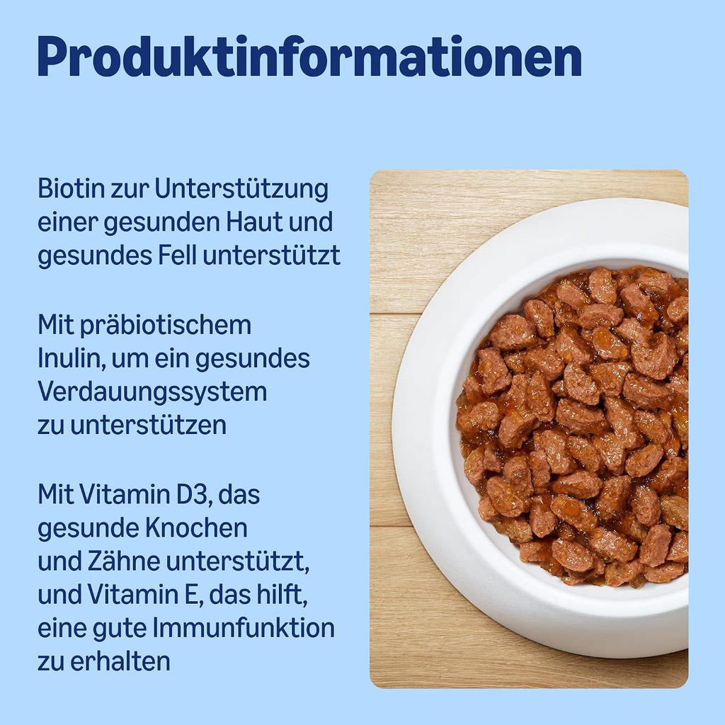 Hundenassfutter Packung verschiedene Sorten Fleischauswahl 12er-96er