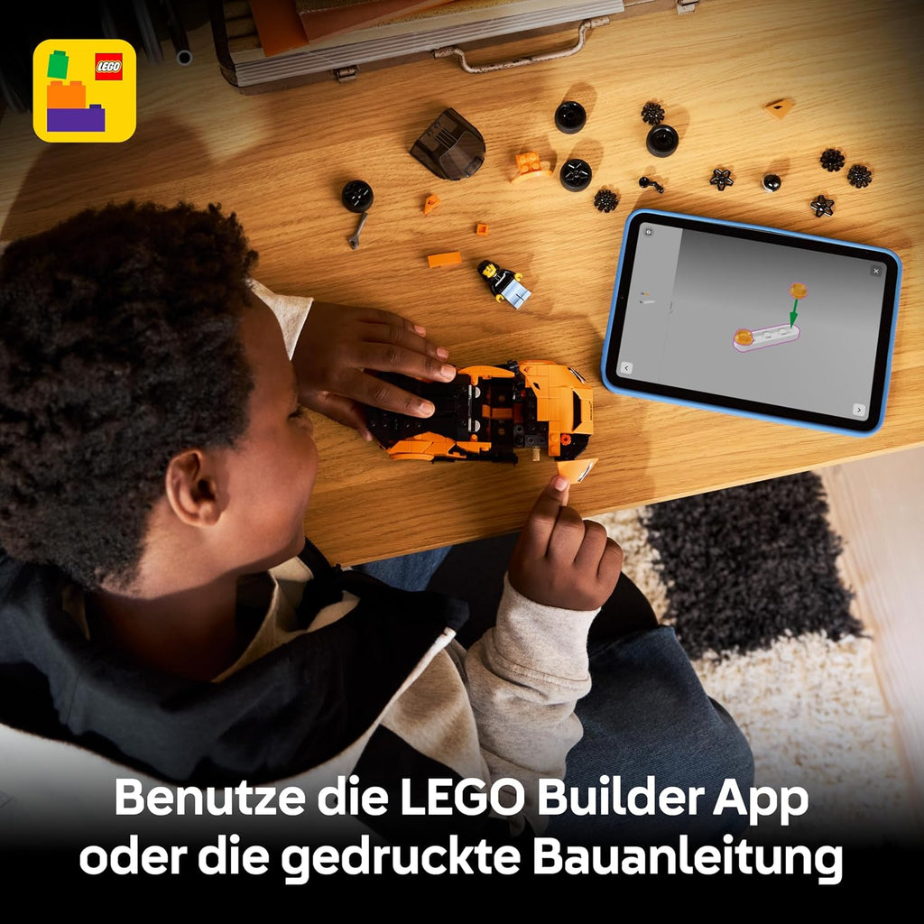 LEGO Speed Champions McLaren Senna GTR Modellauto mit Fahrer-Minifigur