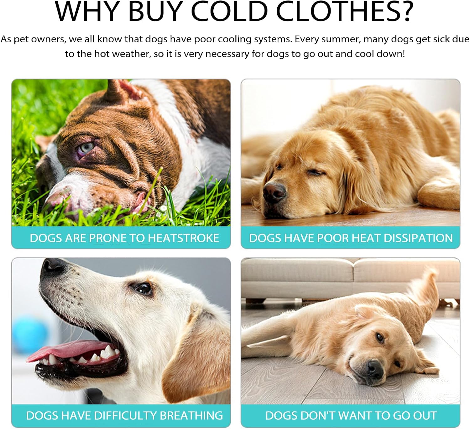 TYXHXTF Hundekuehlweste mit D-Ring Sommer Kuehljacke fuer Hunde Wandern Training