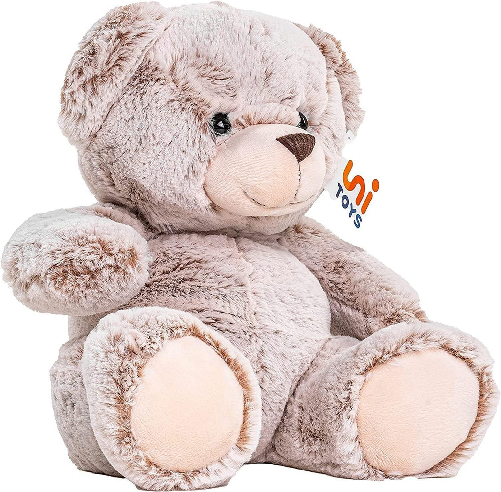 Uni-Toys Teddybaer Plueschtier 24 cm hellbraun superweich Kuscheltier