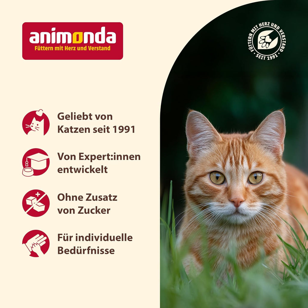 animonda Carny Katzenfutter Nass Single Protein Rind 6 x verschie