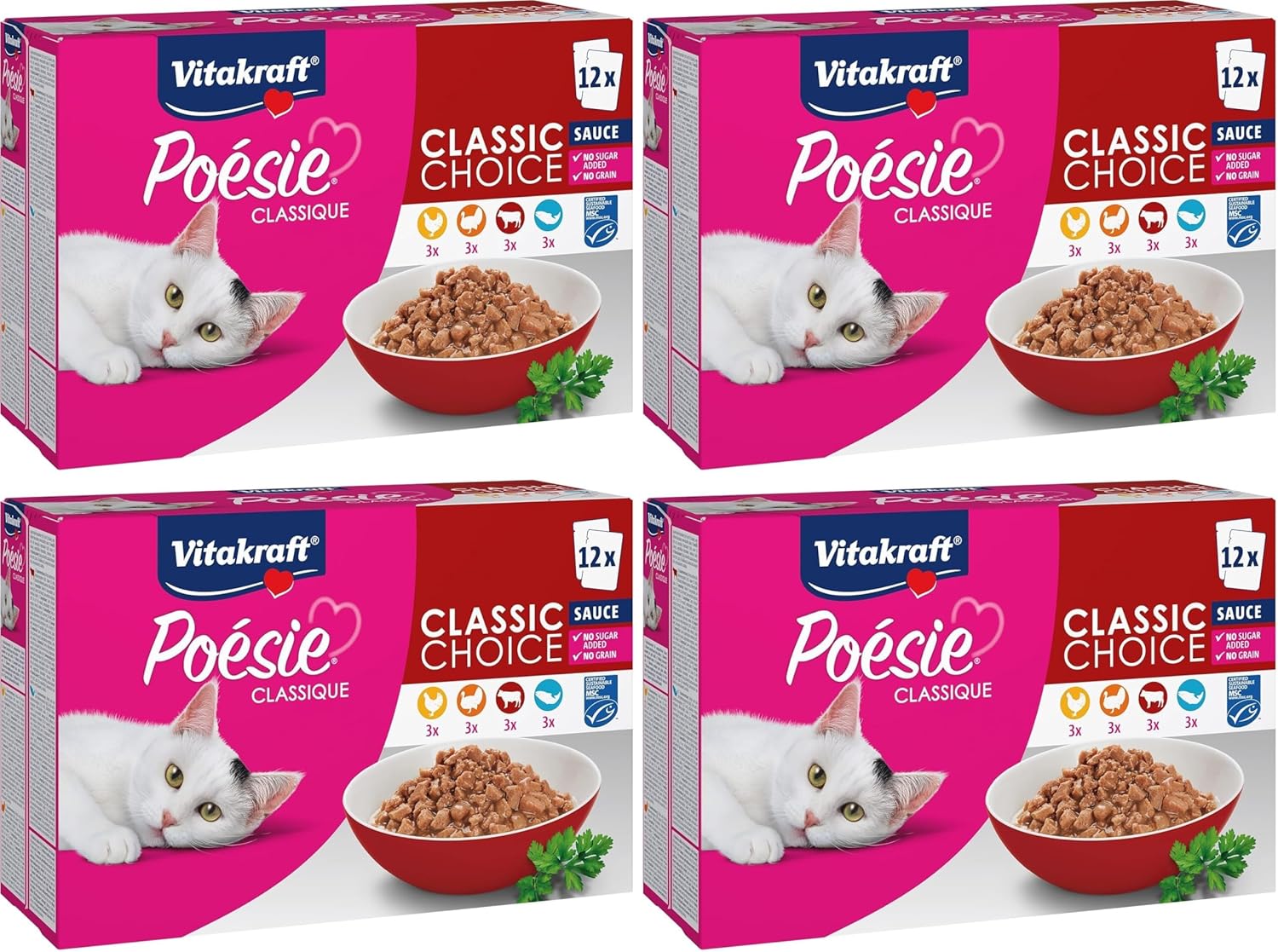 Poésie Classique Katzennassfutter Dose verschiedene Sorten