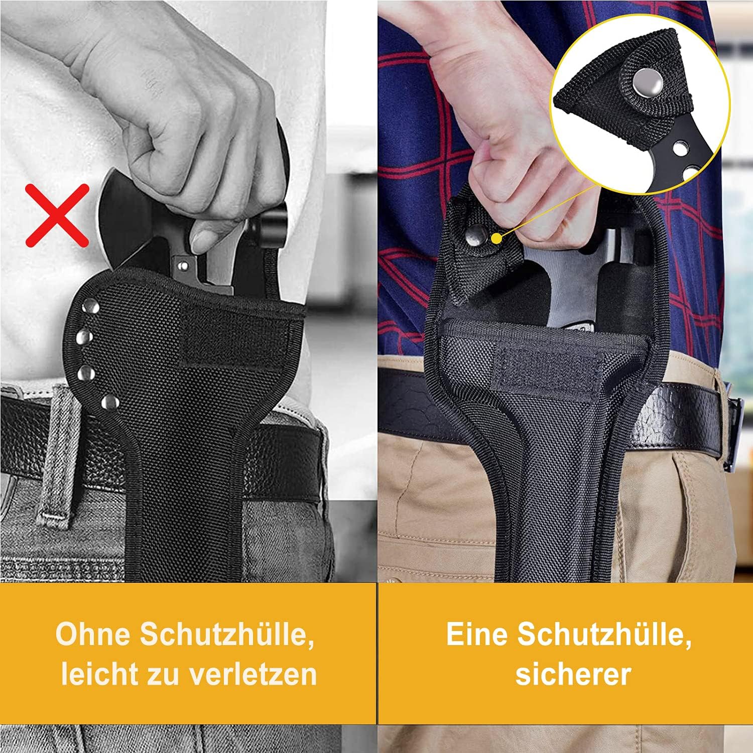Multitool 16-in-1 Camping Survival Werkzeug Zange Axt Klappmesser Edelstahl schw