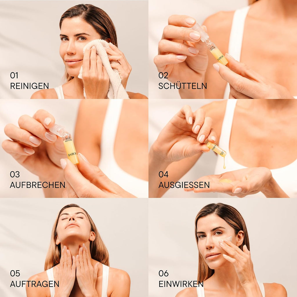 BABOR Hydra Plus Ampullen 7× Hyaluronsaeure Vegan Gesichtspflege