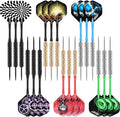 Cyeelife Steeldarts Set 18 g Metallspitze Profi Dartpfeile Anfaenger